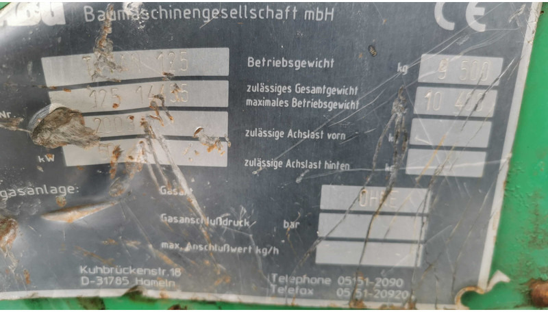 ABG Titan 125 ABG - crawler asphalt paver FULL OR FOR SPARES - Shtrues asfalti: foto 2 ABG Titan 125 ABG - crawler asphalt paver FULL OR FOR SPARES - Shtrues asfalti: foto 2