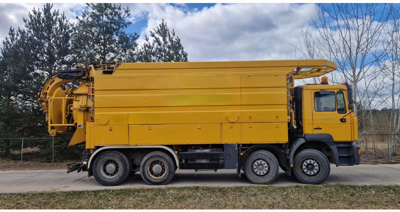 MAN 35.464 channel cleaner, 8x4 full spring, manual - Kamion me vakuum: foto 5 MAN 35.464 channel cleaner, 8x4 full spring, manual - Kamion me vakuum: foto 5