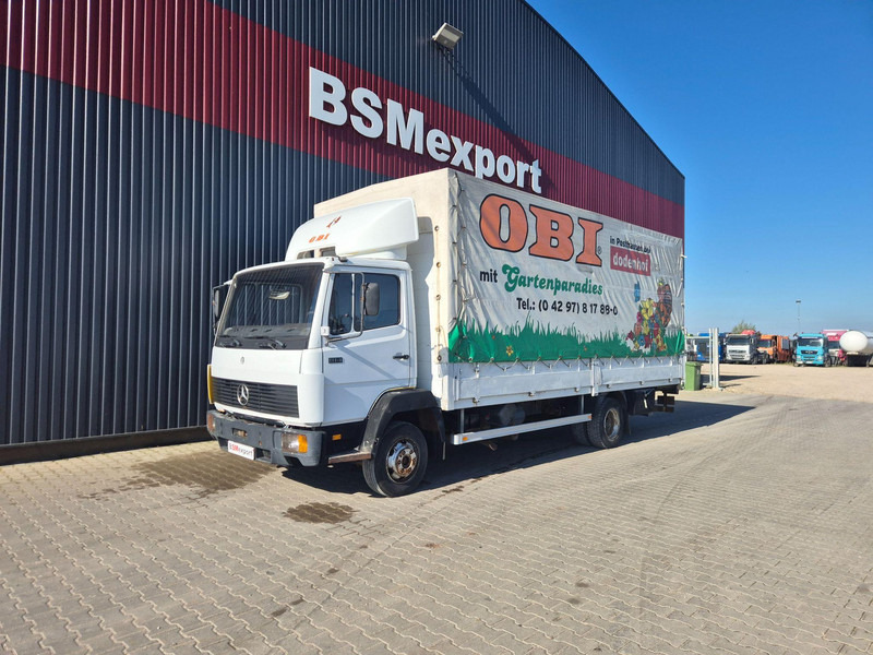 Mercedes-Benz 814 - Kamion me tendë: foto 1 Mercedes-Benz 814 - Kamion me tendë: foto 1