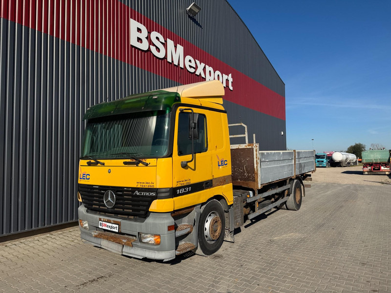 Mercedes-Benz Actros 1831 - Kamion me karroceri të hapur: foto 1 Mercedes-Benz Actros 1831 - Kamion me karroceri të hapur: foto 1
