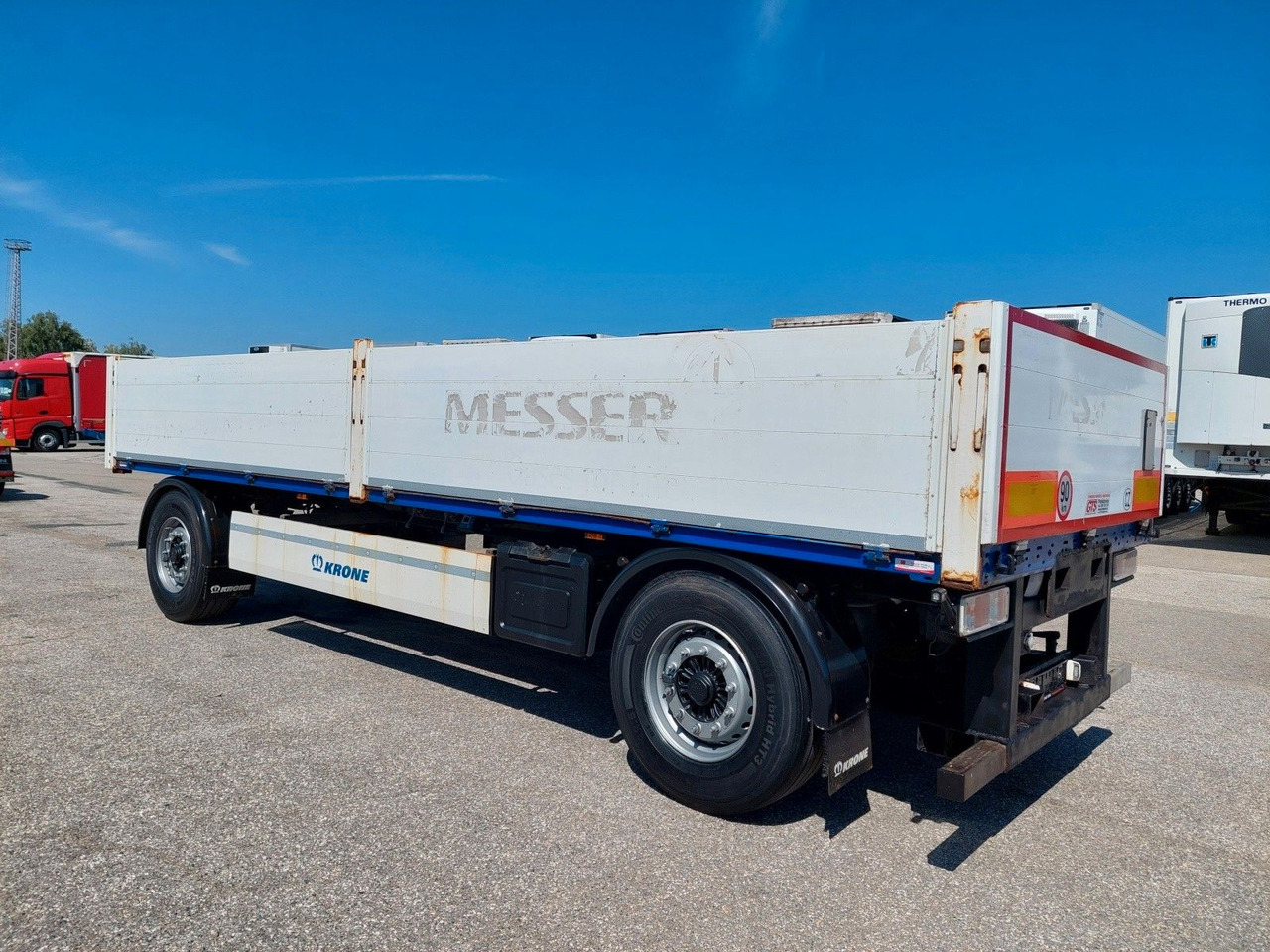 Krone AZW 18 Baustoffanhänger - Rimorkio e hapur/ Platformë: foto 3 Krone AZW 18 Baustoffanhänger - Rimorkio e hapur/ Platformë: foto 3