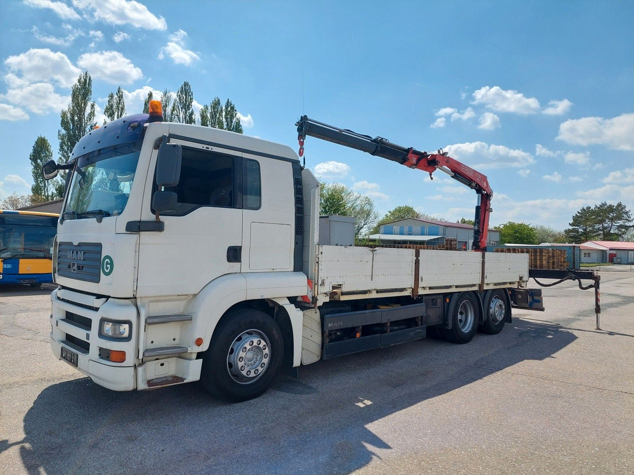 MAN GA 26.320 6X2-2 BL + Kran Fassi F110AC22 - Kamion me karroceri të hapur, Kamion me vinç: foto 1 MAN GA 26.320 6X2-2 BL + Kran Fassi F110AC22 - Kamion me karroceri të hapur, Kamion me vinç: foto 1