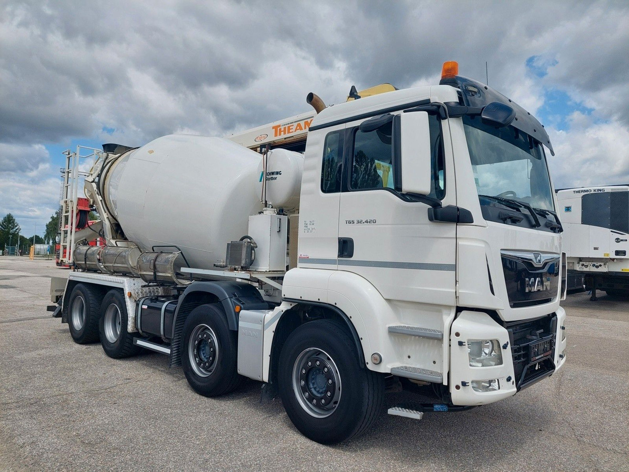 MAN TGS 32.420 BB Stetter AM 8 FHCBL + Theam T3D16 - Autobetoniere: foto 2 MAN TGS 32.420 BB Stetter AM 8 FHCBL + Theam T3D16 - Autobetoniere: foto 2