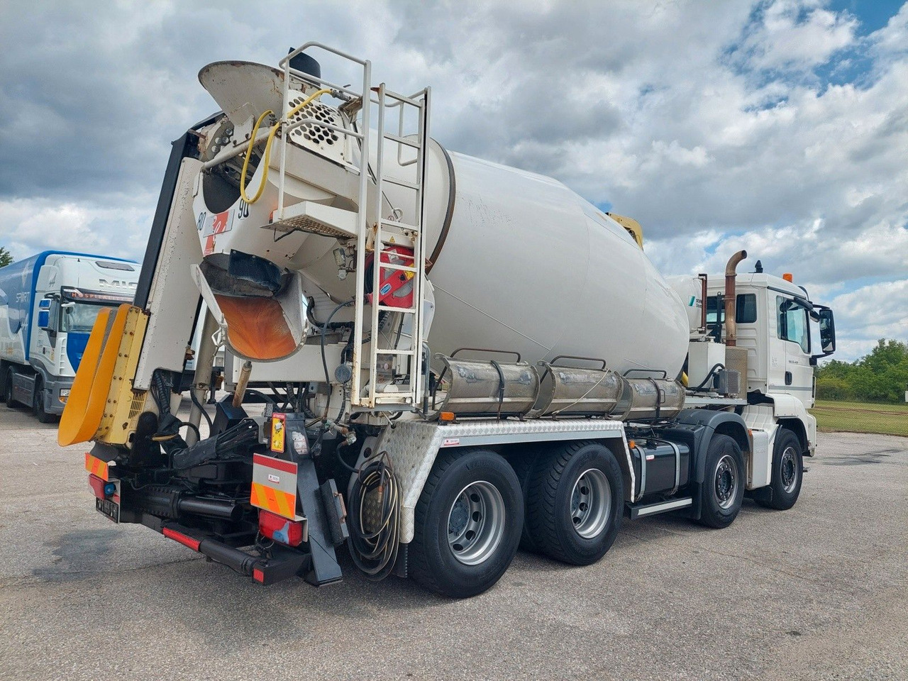 MAN TGS 32.420 BB Stetter AM 8 FHCBL + Theam T3D16 - Autobetoniere: foto 4 MAN TGS 32.420 BB Stetter AM 8 FHCBL + Theam T3D16 - Autobetoniere: foto 4