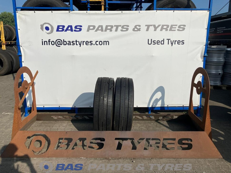 Bridgestone Bridgestone 265/70R17.5 Duravis R-Steer002 138/136 M M+S 3PMSF gebruikte set - Gomë për Kamioni: foto 1 Bridgestone Bridgestone 265/70R17.5 Duravis R-Steer002 138/136 M M+S 3PMSF gebruikte set - Gomë për Kamioni: foto 1