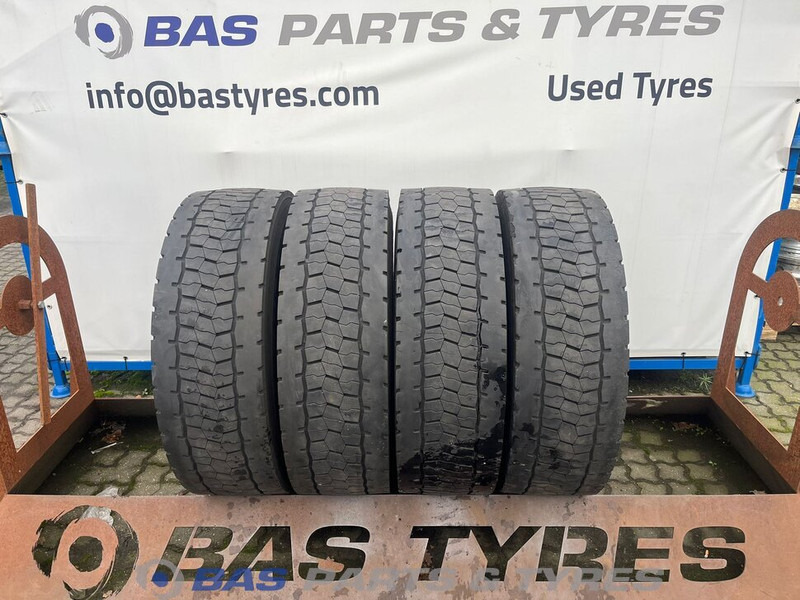Bridgestone Bridgestone 315/70R22.5 DURAVIS R-DRIVE002 154/150 M+S 3PMSF gebruikte set - Gomë për Kamioni: foto 1 Bridgestone Bridgestone 315/70R22.5 DURAVIS R-DRIVE002 154/150 M+S 3PMSF gebruikte set - Gomë për Kamioni: foto 1