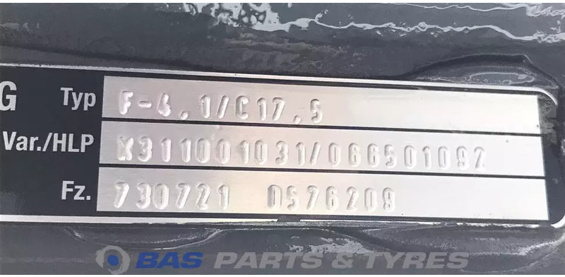Mercedes-Benz Mercedes F-4.1/C17.5 Vooras A 972 331 12 01 - Aksi i përparmë për Kamioni: foto 4 Mercedes-Benz Mercedes F-4.1/C17.5 Vooras A 972 331 12 01 - Aksi i përparmë për Kamioni: foto 4