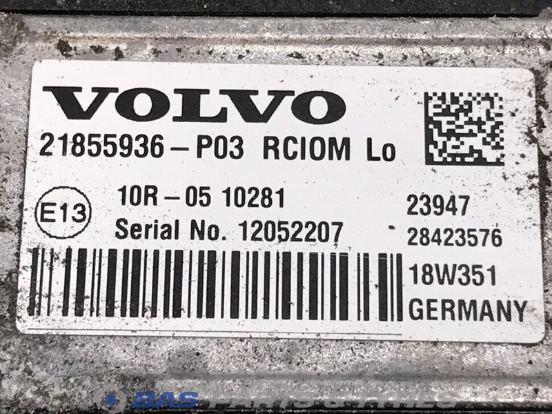 Volvo Regeleenheid RCIOM Volvo 21546873 - Pjesë këmbimi për Kamioni: foto 2 Volvo Regeleenheid RCIOM Volvo 21546873 - Pjesë këmbimi për Kamioni: foto 2