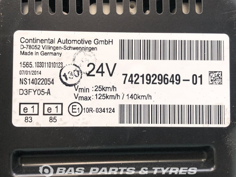 Renault D-Serie - Paneli i aparateve për Kamioni: foto 3 Renault D-Serie - Paneli i aparateve për Kamioni: foto 3