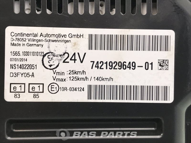 Renault D-Serie Instrumentenpaneel Renault 7421929649 - Paneli i aparateve për Kamioni: foto 3 Renault D-Serie Instrumentenpaneel Renault 7421929649 - Paneli i aparateve për Kamioni: foto 3