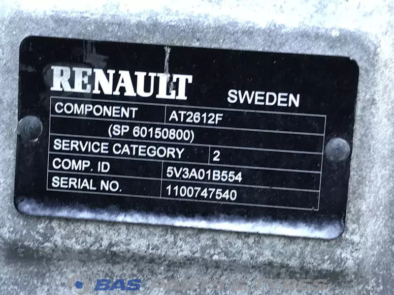 Renault T-Serie AT2612F Optidrive Versnellingsbak G0000350 - Kutia e marsheve për Kamioni: foto 5 Renault T-Serie AT2612F Optidrive Versnellingsbak G0000350 - Kutia e marsheve për Kamioni: foto 5