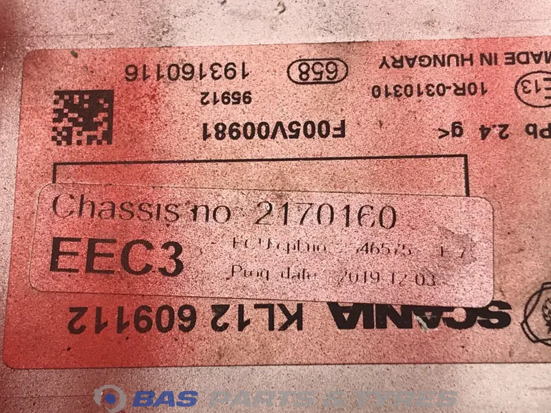 Scania EEC3 Regeleenheid Scania 2237514 - Sistemi elektrik për Kamioni: foto 3 Scania EEC3 Regeleenheid Scania 2237514 - Sistemi elektrik për Kamioni: foto 3