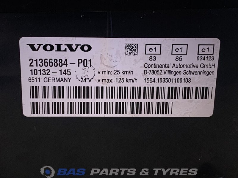 Volvo FH3 - Paneli i aparateve për Kamioni: foto 3 Volvo FH3 - Paneli i aparateve për Kamioni: foto 3