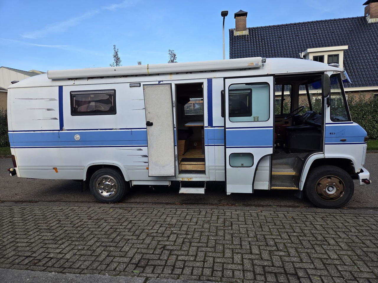 Mercedes-Benz 613D O309 oldtimer buscamper - Furgon kampingu: foto 3 Mercedes-Benz 613D O309 oldtimer buscamper - Furgon kampingu: foto 3