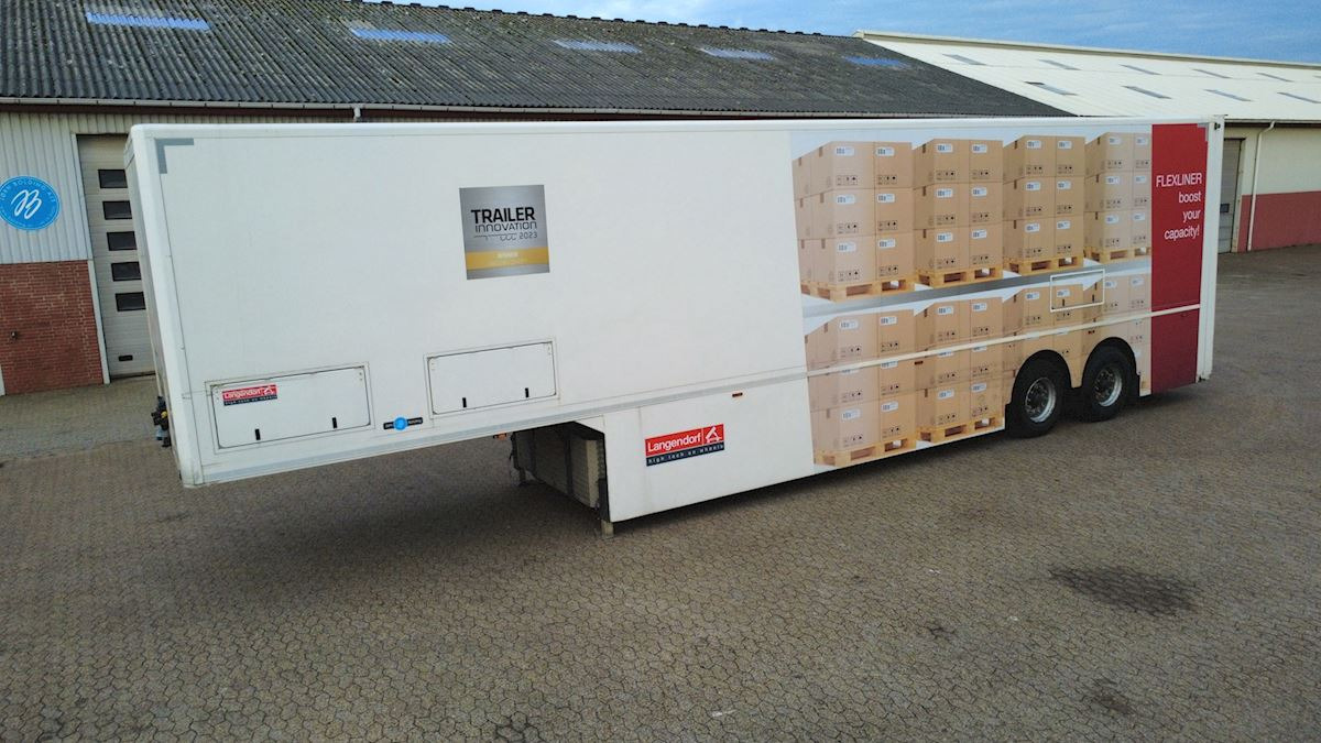 Langendorf Dobbeltstock - Gjysmë rimorkio me vagonetë të mbyllur: foto 1 Langendorf Dobbeltstock - Gjysmë rimorkio me vagonetë të mbyllur: foto 1