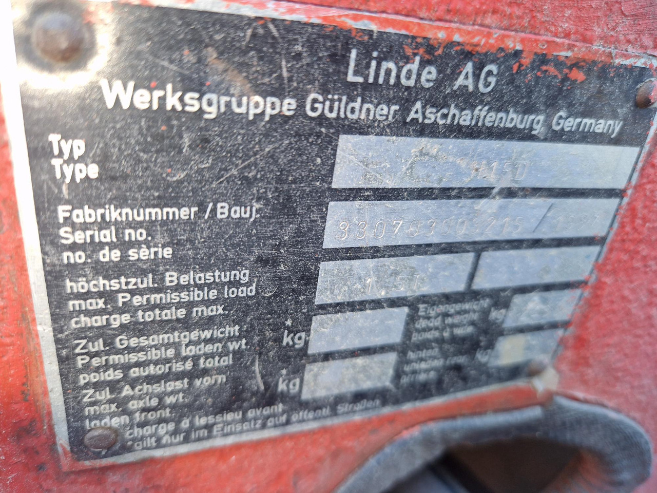 Linde H15D - Pirun ngritës: foto 5 Linde H15D - Pirun ngritës: foto 5