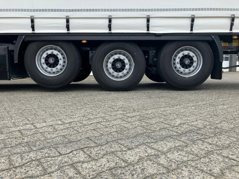 Gjysmë rimorkio me tendë i ri Kässbohrer SCS X+ / 90 - 12 / 27 Schuifzeilen multiplex vloer met palletkist 30 Europallets: foto 10