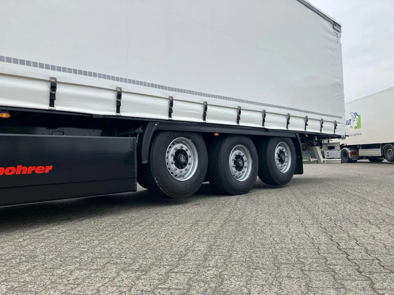 Gjysmë rimorkio me tendë i ri Kässbohrer SCS X+ / 90 - 12 / 27 Schuifzeilen multiplex vloer met palletkist 30 Europallets: foto 11