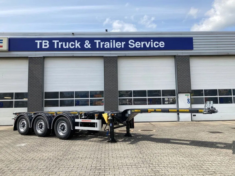 Kässbohrer SHG AVMH / 45 - 12 / 27 - Multi uitschuifbaar chassis -> 20"/30"/40"/45" - Transportjer kontejnerësh/ Gjysmë rimorkio me karroceri të çmontueshme: foto 2 Kässbohrer SHG AVMH / 45 - 12 / 27 - Multi uitschuifbaar chassis -> 20"/30"/40"/45" - Transportjer kontejnerësh/ Gjysmë rimorkio me karroceri të çmontueshme: foto 2