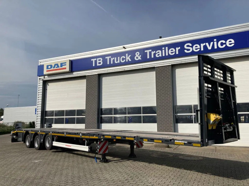 Kässbohrer SPA M3 / 1N - 18 / 27 Heavy Duty uitschuifbare vlakke mega trailer met liftas, rongen en oprijplaten - Gjysmë rimorkio me vagonetë të mbyllur: foto 3 Kässbohrer SPA M3 / 1N - 18 / 27 Heavy Duty uitschuifbare vlakke mega trailer met liftas, rongen en oprijplaten - Gjysmë rimorkio me vagonetë të mbyllur: foto 3