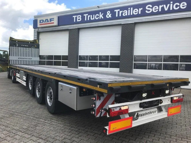 Kässbohrer SPS H 3 / ON - 18 / 27 Heavy Duty vlakke oplegger - Gjysmë rimorkio e hapur/ Platformë: foto 4 Kässbohrer SPS H 3 / ON - 18 / 27 Heavy Duty vlakke oplegger - Gjysmë rimorkio e hapur/ Platformë: foto 4