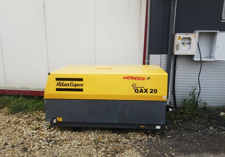 Agregat prądotwórczy Atlas Copco QAX 20 2005 Agregat (Genrtator) prądotwórczy Atlas Copco - Set gjeneratori: foto 1 Agregat prądotwórczy Atlas Copco QAX 20 2005 Agregat (Genrtator) prądotwórczy Atlas Copco - Set gjeneratori: foto 1