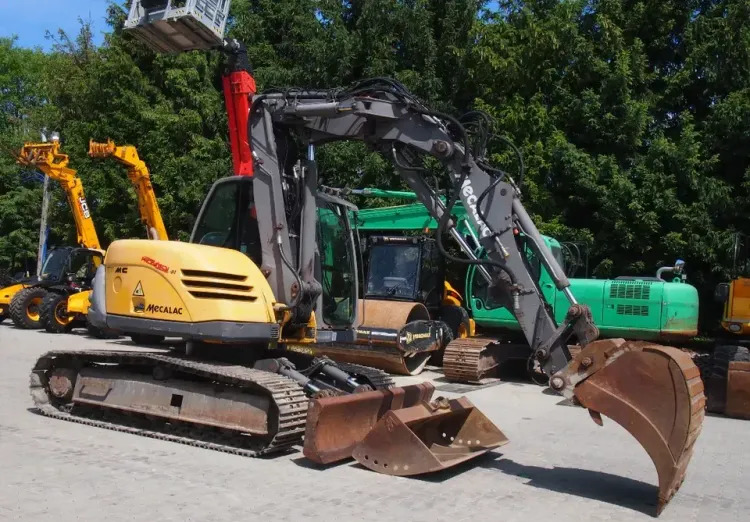 Ekskavator me zinxhirë Koparka gąsienicowa Mecalac MC 714 2009 Koparka Mecalac: foto 19