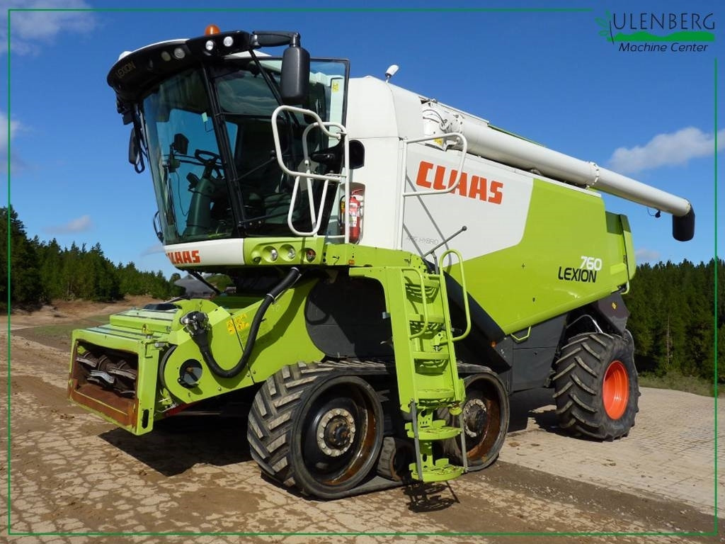 Claas Lexion 760 TT - Autokombajnë: foto 1 Claas Lexion 760 TT - Autokombajnë: foto 1