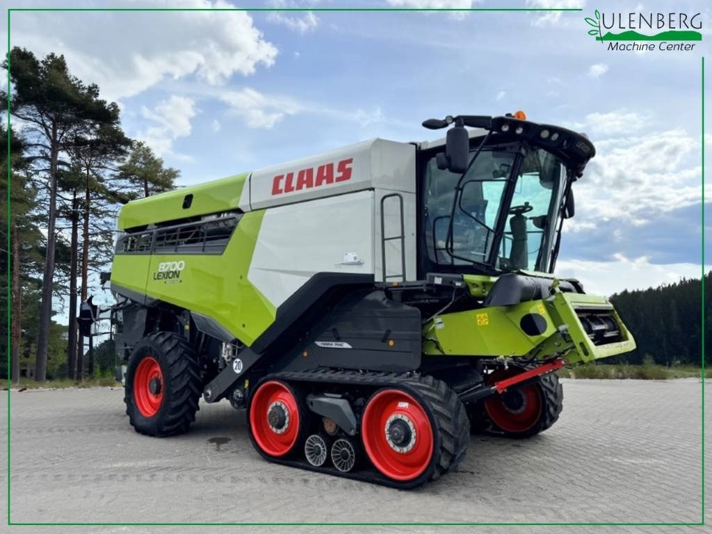Claas Lexion 8700 Terra Trac - Autokombajnë: foto 1 Claas Lexion 8700 Terra Trac - Autokombajnë: foto 1