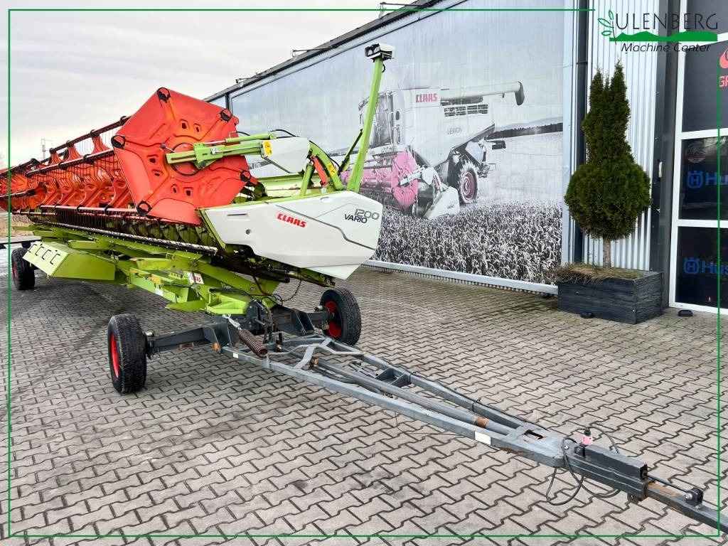 Claas Vario 1200 - Kokë e makinës korrëse: foto 4 Claas Vario 1200 - Kokë e makinës korrëse: foto 4
