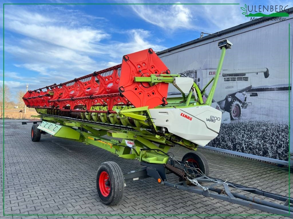Claas Vario 1200 - Kokë e makinës korrëse: foto 1 Claas Vario 1200 - Kokë e makinës korrëse: foto 1