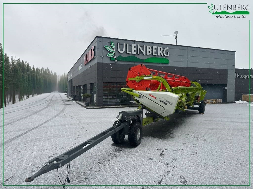Claas Vario 770 - Koka e autokombajnës: foto 4 Claas Vario 770 - Koka e autokombajnës: foto 4