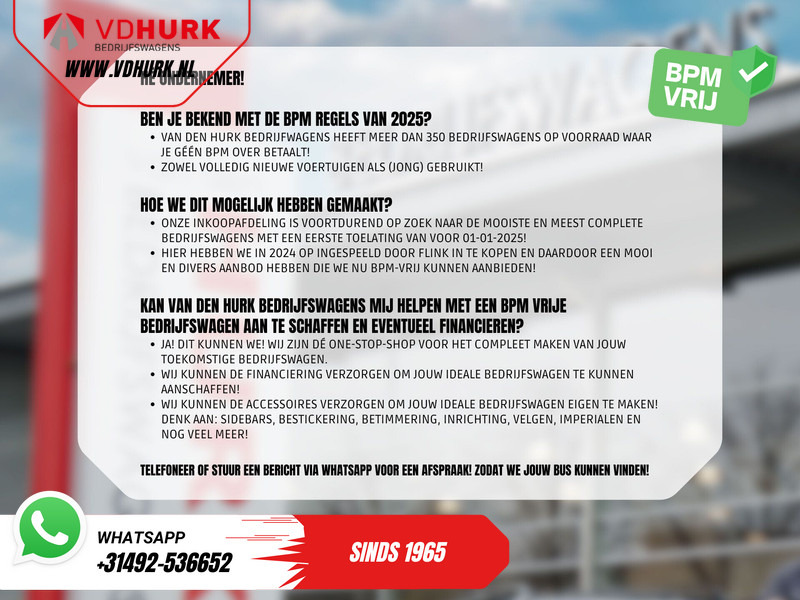 Furgon Ford Transit Custom 2.0 TDCI 136 pk Aut. L2 Trend BPM VRIJ! LED/ Carplay/ Camera/ Climate/ PDC/ Cruise: foto 8 Furgon Ford Transit Custom 2.0 TDCI 136 pk Aut. L2 Trend BPM VRIJ! LED/ Carplay/ Camera/ Climate/ PDC/ Cruise: foto 8