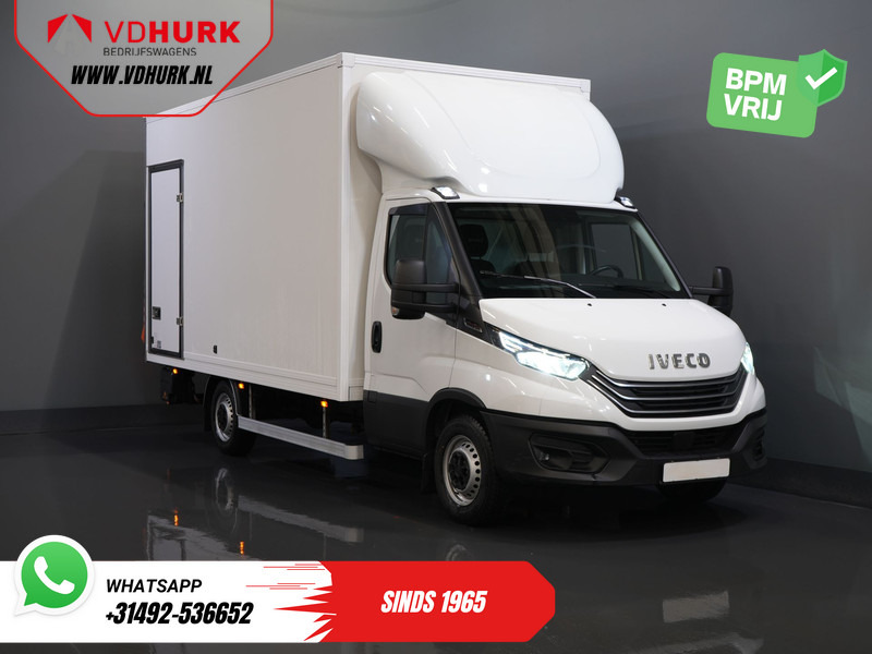 Iveco Daily 35S18HV 3.0 Aut. ZF BPM VRIJ! Bakwagen Laadklep/ LED/ Spoiler/ 3.5T Trekverm./ Gev.stoel/ Adapt.Cruise/ Navi/ Carplay/ Climate/ - Kamioncine me kontinier: foto 1 Iveco Daily 35S18HV 3.0 Aut. ZF BPM VRIJ! Bakwagen Laadklep/ LED/ Spoiler/ 3.5T Trekverm./ Gev.stoel/ Adapt.Cruise/ Navi/ Carplay/ Climate/ - Kamioncine me kontinier: foto 1
