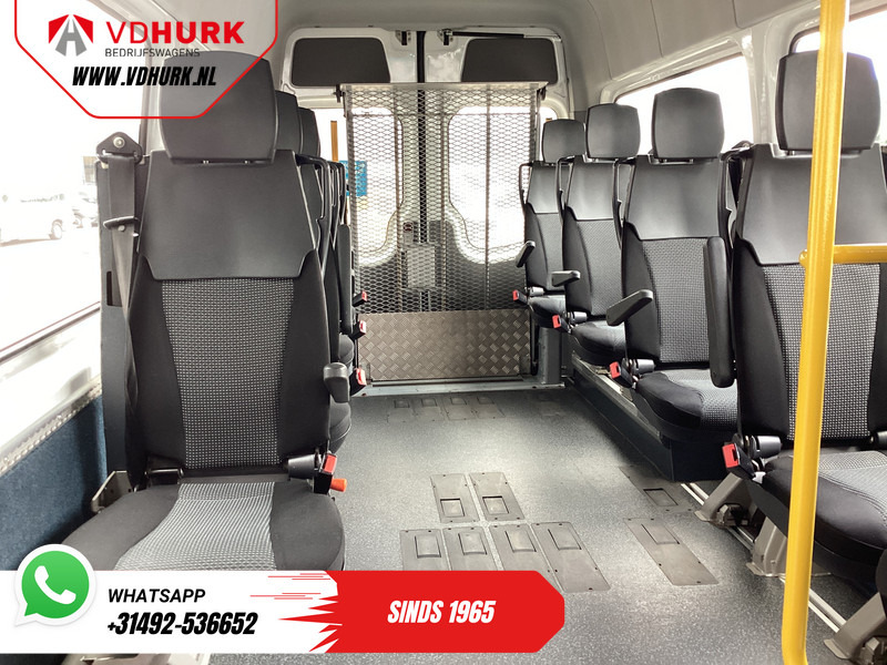 Minibus, Furgon pasagjerësh Mercedes-Benz Sprinter 313 2.2 CDI L2H2 €9.922 Incl. BTW BPM VRIJ! EXPORT ONLY Combi/ 9 Persoons/ Kombi/ 9P/ Airco/ Rolstoellift: foto 12
