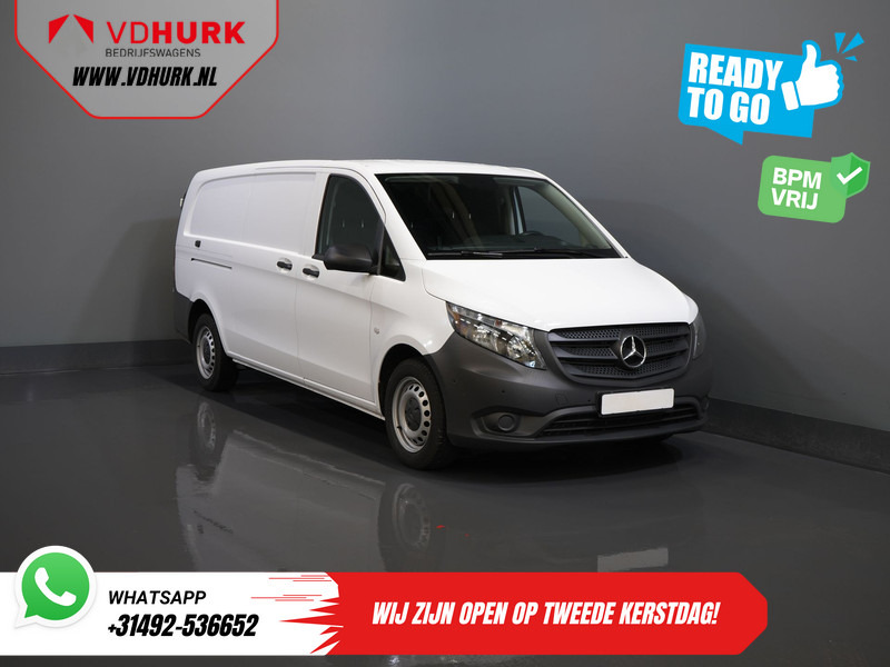 Mercedes-Benz Vito 116 CDI Aut. L3 XL BPM VRIJ! Carplay/ Stoelverw./ 270gr deuren/ Cruise/ Airco/ Navi/ Camera/ PDC - Furgon: foto 1 Mercedes-Benz Vito 116 CDI Aut. L3 XL BPM VRIJ! Carplay/ Stoelverw./ 270gr deuren/ Cruise/ Airco/ Navi/ Camera/ PDC - Furgon: foto 1