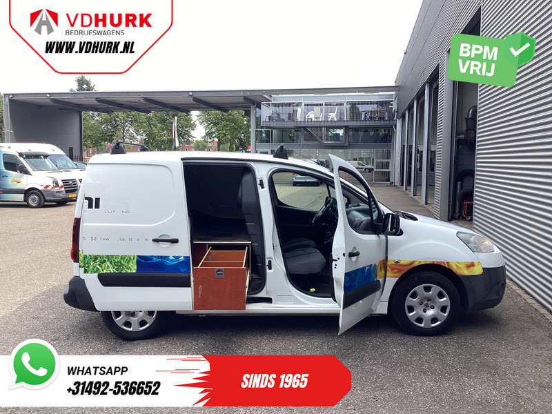 Furgon i vogël Peugeot Partner 1.6 HDI 90 pk EXPORT ONLY NL Auto/ 3Pers./ Airco/ Dakdragers/ Inrichting: foto 6