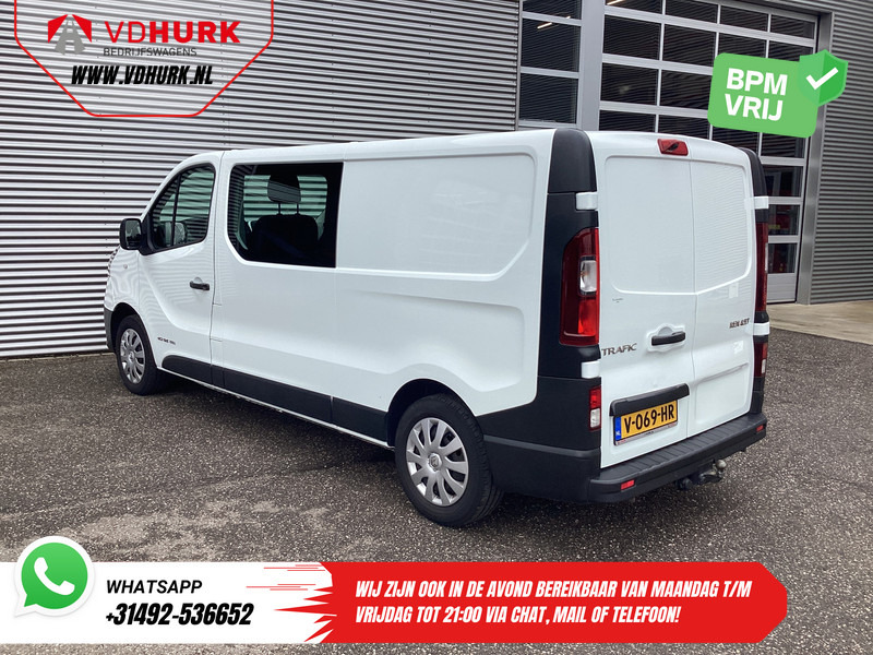 Renault Trafic 1.6 dCi 125 pk L2 DC Dubbel Cabine BPM VRIJ NL Auto/ Camera/ Cruise/ Navi/ Airco/ Trekhaak - Furgon i vogël, Kamioncine dopio kabinë: foto 2 Renault Trafic 1.6 dCi 125 pk L2 DC Dubbel Cabine BPM VRIJ NL Auto/ Camera/ Cruise/ Navi/ Airco/ Trekhaak - Furgon i vogël, Kamioncine dopio kabinë: foto 2