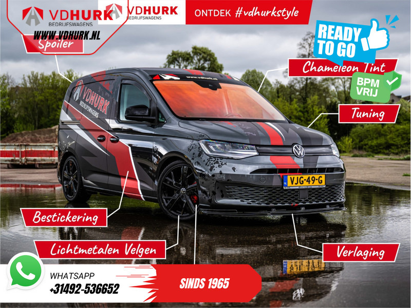 Volkswagen Caddy Cargo Maxi 2.0 TDI Black Edition 125 pk DSG Aut. BPM VRIJ! Ready2Go Leder/ Adapt. Cruise/ Virtual Cockpit/ Standkachel/ LED/ Stoelverw./ Na - Furgon: foto 4 Volkswagen Caddy Cargo Maxi 2.0 TDI Black Edition 125 pk DSG Aut. BPM VRIJ! Ready2Go Leder/ Adapt. Cruise/ Virtual Cockpit/ Standkachel/ LED/ Stoelverw./ Na - Furgon: foto 4