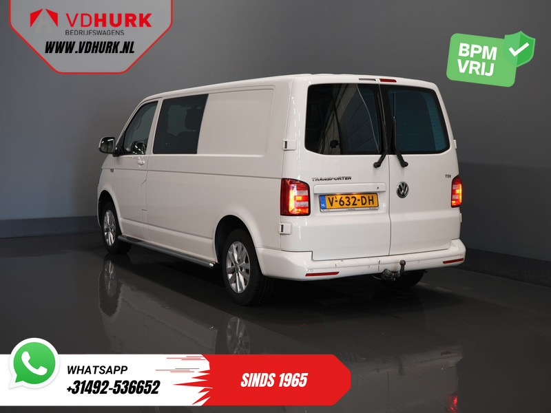 Volkswagen Transporter T6 2.0 TDI 150 pk DSG Aut. L2 Highline E6 DC Dubbel Cabine BPM VRIJ! Carplay/ Alarm/ Leder/ Cruise/ PDC/ Sidebars/ Trekhaak/ LMV - Furgon i vogël, Kamioncine dopio kabinë: foto 2 Volkswagen Transporter T6 2.0 TDI 150 pk DSG Aut. L2 Highline E6 DC Dubbel Cabine BPM VRIJ! Carplay/ Alarm/ Leder/ Cruise/ PDC/ Sidebars/ Trekhaak/ LMV - Furgon i vogël, Kamioncine dopio kabinë: foto 2