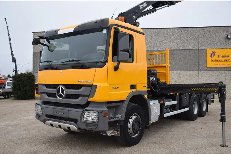 Mercedes-Benz - Kamion me karroceri të hapur, Kamion me vinç: foto 2 Mercedes-Benz - Kamion me karroceri të hapur, Kamion me vinç: foto 2