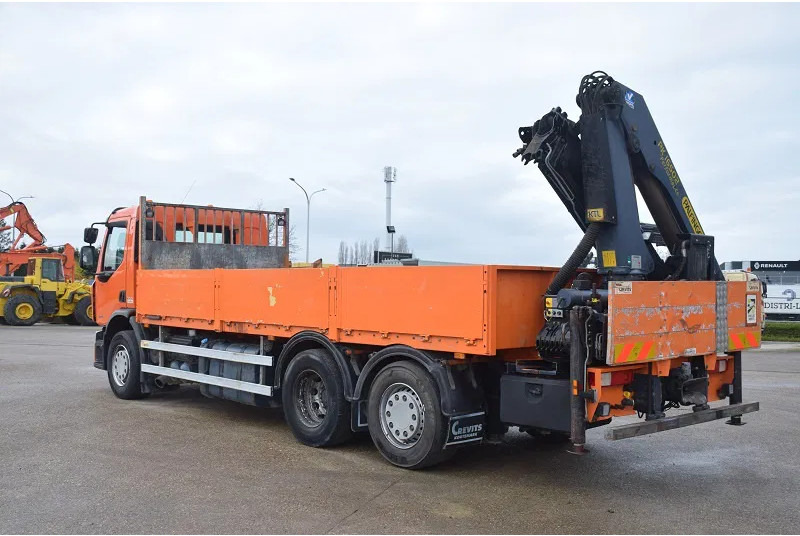 Renault Premium 410 - Kamion me karroceri të hapur, Kamion me vinç: foto 3 Renault Premium 410 - Kamion me karroceri të hapur, Kamion me vinç: foto 3