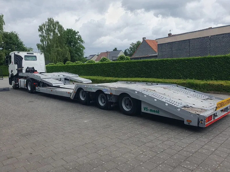 VS MONT VSAT02 -Belgische Trailer - Truck transporter - Gjysmë rimorkio autotransportuese: foto 1 VS MONT VSAT02 -Belgische Trailer - Truck transporter - Gjysmë rimorkio autotransportuese: foto 1