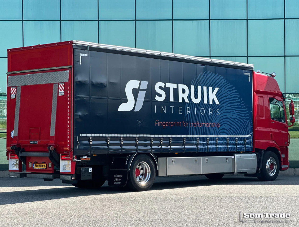 DAF CF 290 FA Space CAB Hardhouten Vloer 2500 KG Klep Nieuw Staat - Kamion vagonetë: foto 5 DAF CF 290 FA Space CAB Hardhouten Vloer 2500 KG Klep Nieuw Staat - Kamion vagonetë: foto 5