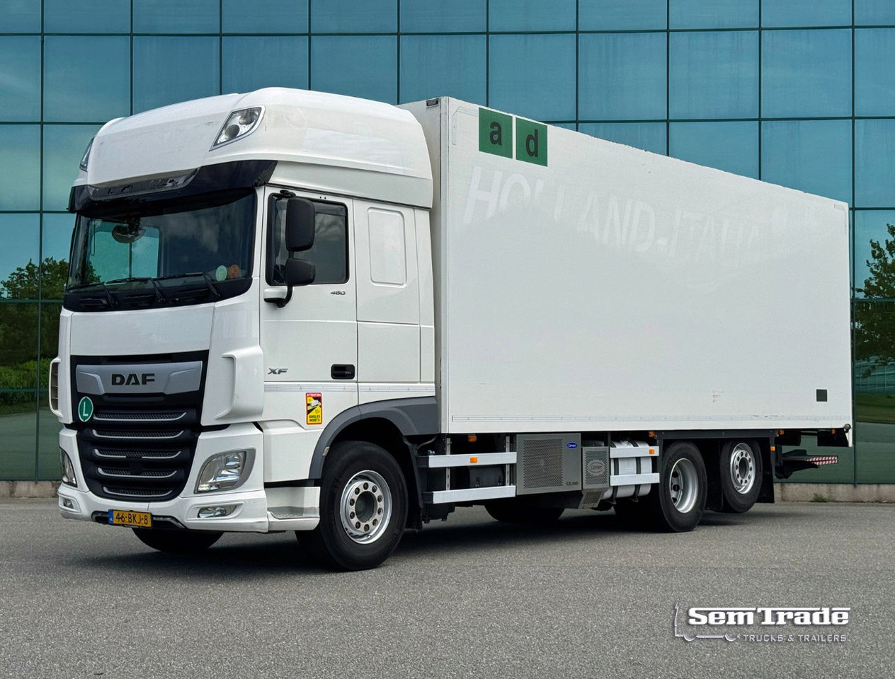 DAF XF 480 FAR SSC 6X2 Carrier TRS Iceland Lift 815 x 250 x 274 CM Inside TOP Co - Kamion frigorifer: foto 1 DAF XF 480 FAR SSC 6X2 Carrier TRS Iceland Lift 815 x 250 x 274 CM Inside TOP Co - Kamion frigorifer: foto 1