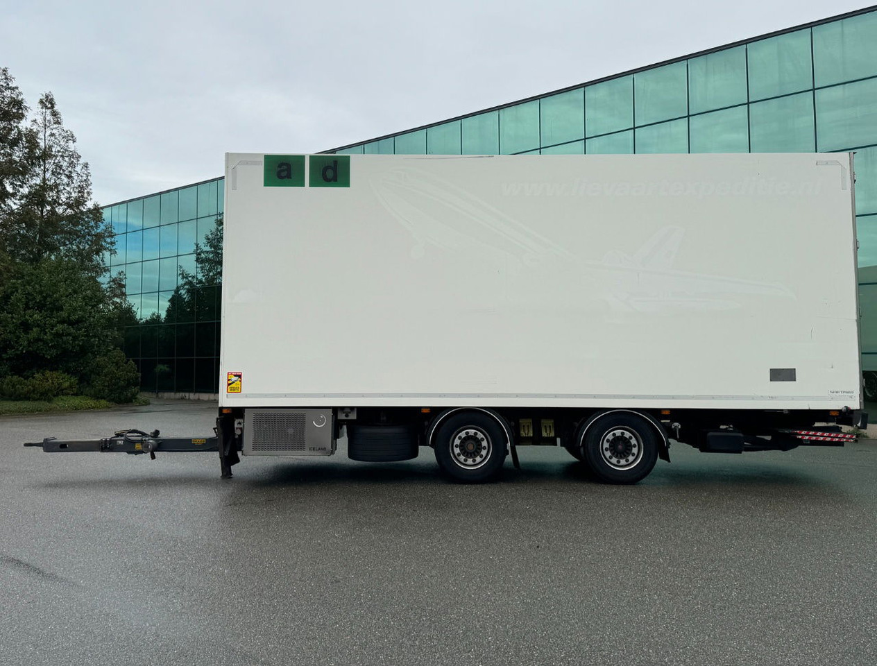 DRACO MZS 218 Wipkar 750 x 250 x 290 CM Inside Tail Lift 2021 TRS Iceland TOP Condition NL Trailertrailer - Rimorkio frigorifer: foto 2 DRACO MZS 218 Wipkar 750 x 250 x 290 CM Inside Tail Lift 2021 TRS Iceland TOP Condition NL Trailertrailer - Rimorkio frigorifer: foto 2