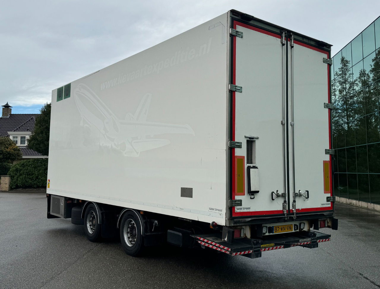 DRACO MZS 218 Wipkar 750 x 250 x 290 CM Inside Tail Lift 2021 TRS Iceland TOP Condition NL Trailertrailer - Rimorkio frigorifer: foto 3 DRACO MZS 218 Wipkar 750 x 250 x 290 CM Inside Tail Lift 2021 TRS Iceland TOP Condition NL Trailertrailer - Rimorkio frigorifer: foto 3