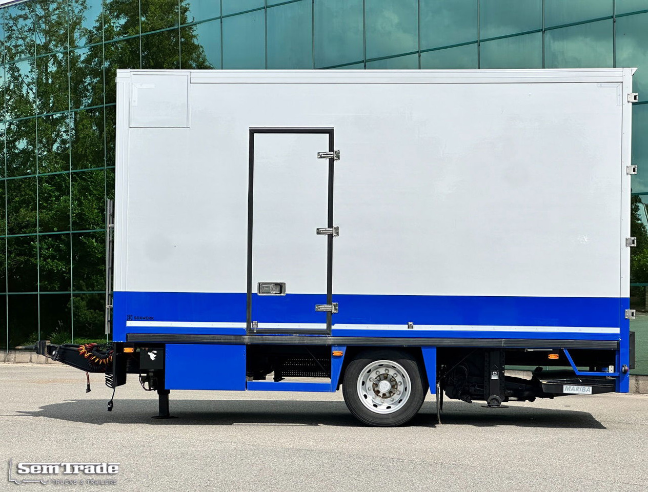 Floor Flma-10 Carrier Cooling 2X Side Door Tail Lift Disc Brakes Holland-Trailer - Rimorkio frigorifer: foto 2 Floor Flma-10 Carrier Cooling 2X Side Door Tail Lift Disc Brakes Holland-Trailer - Rimorkio frigorifer: foto 2