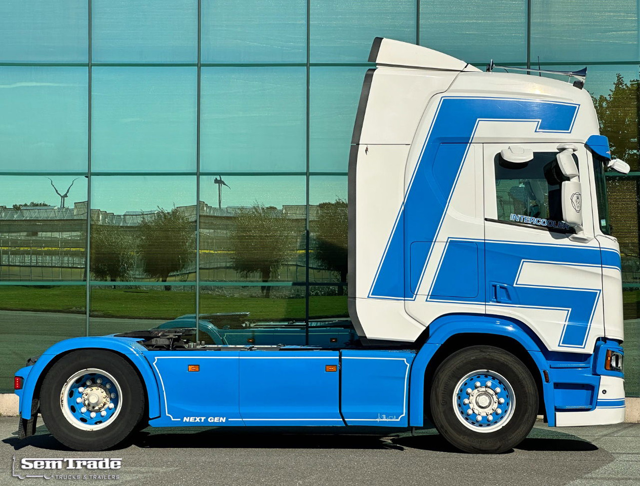 Scania R450 NGS Full AIR Retarder Full Spoiler 2X Tanks Super Condition Belgium-Truck - Gjysmë-kamion: foto 5 Scania R450 NGS Full AIR Retarder Full Spoiler 2X Tanks Super Condition Belgium-Truck - Gjysmë-kamion: foto 5
