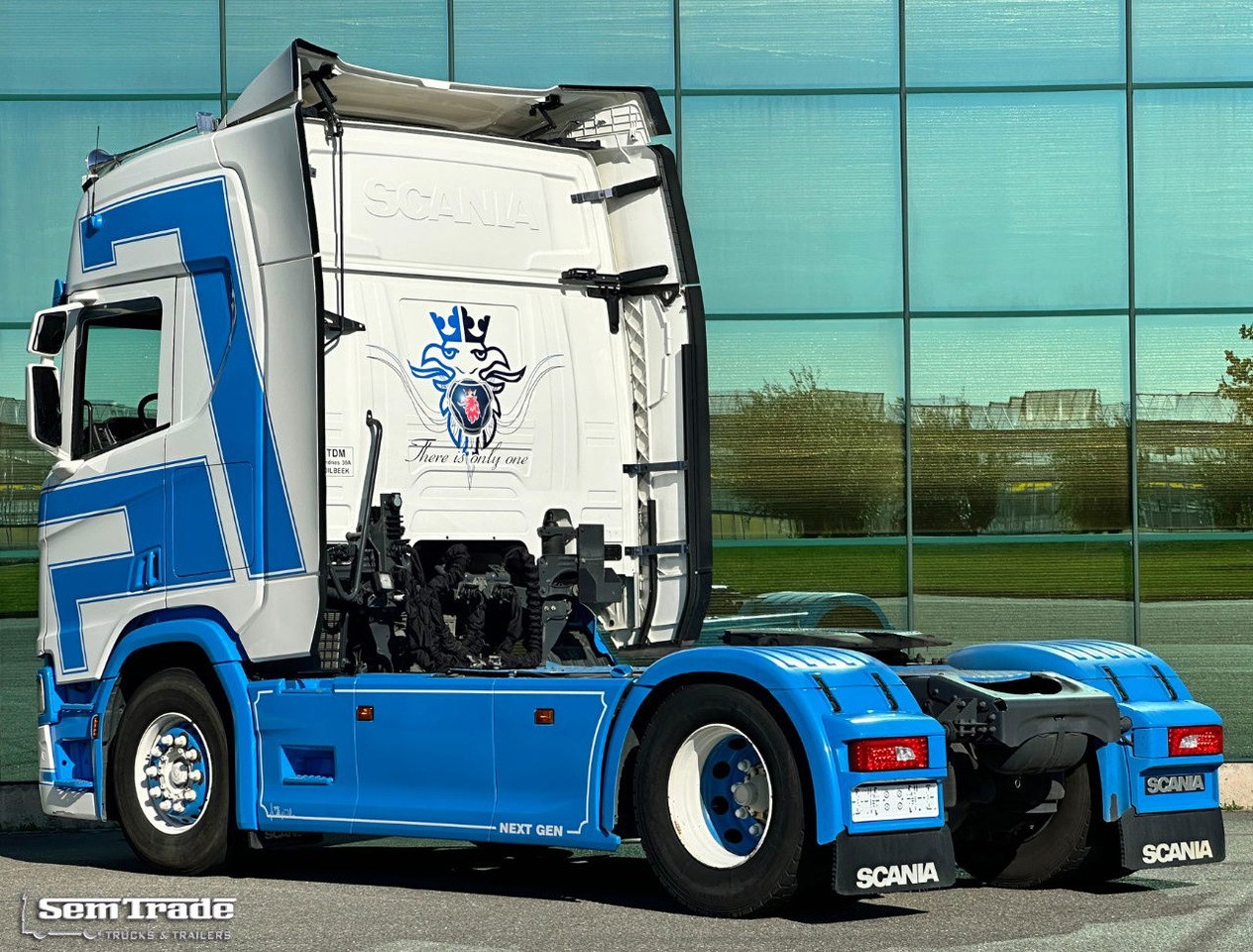 Scania R450 NGS Full AIR Retarder Full Spoiler 2X Tanks Super Condition Belgium-Truck - Gjysmë-kamion: foto 3 Scania R450 NGS Full AIR Retarder Full Spoiler 2X Tanks Super Condition Belgium-Truck - Gjysmë-kamion: foto 3